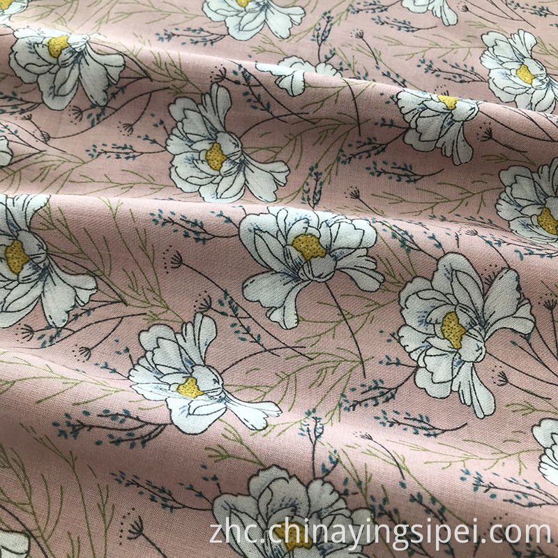 新设计的花卉印花织物人造丝织物在Shaoxing for Dress